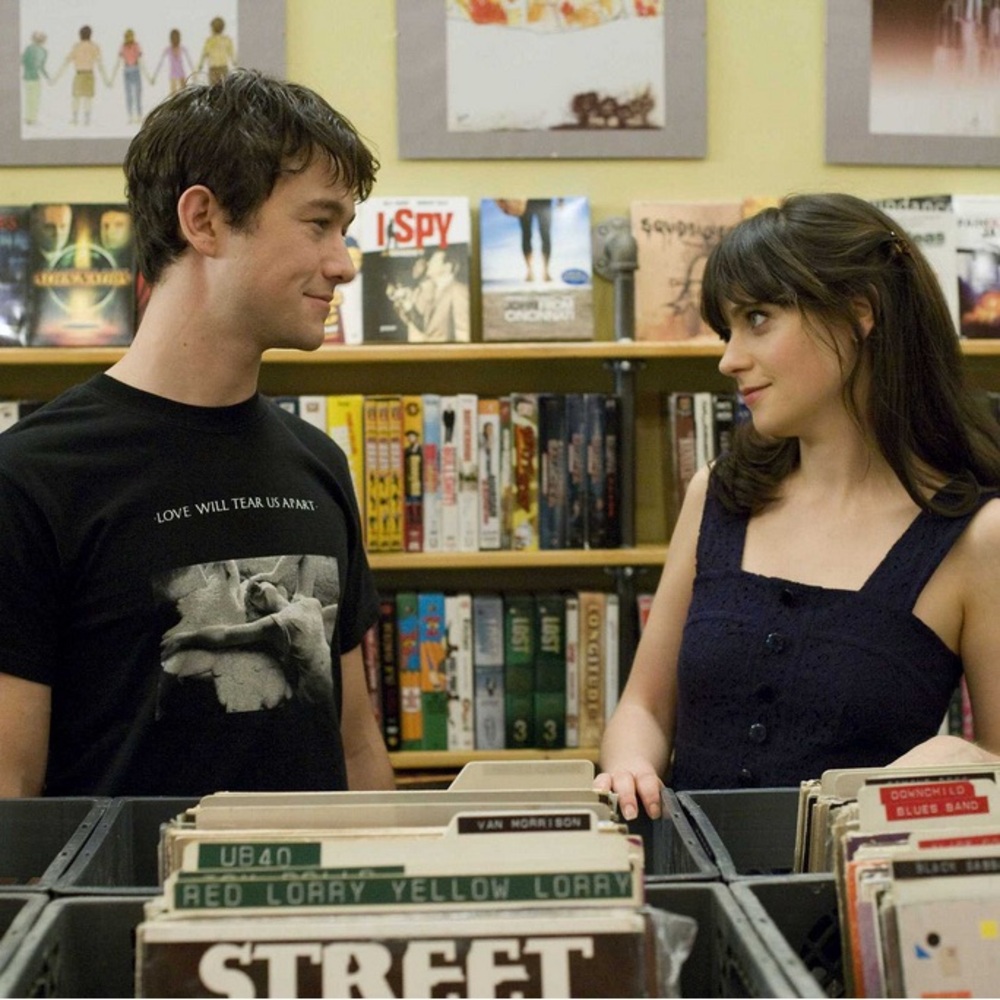 Marc Jacobs Navy Eyelet Dress ASO Zooey Deschanel in 500 Days of Summer
